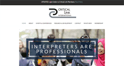 Desktop Screenshot of criticallink.org